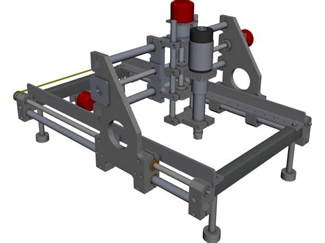 cnc machine cad model|free cad files for cnc.